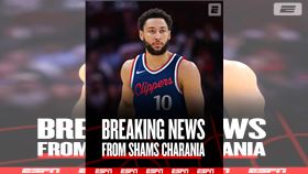 ▲西蒙斯（Ben Simmons）遭籃網買斷傳將加盟快艇。（圖／翻攝自ESPN X）