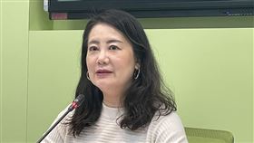 ▲民進黨立法院黨團幹事長吳思瑤回應院際協調。（圖／記者高逸帆攝影）