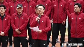 ▲樂天桃猿領隊川田喜則。（圖／記者張沛嘉攝影）