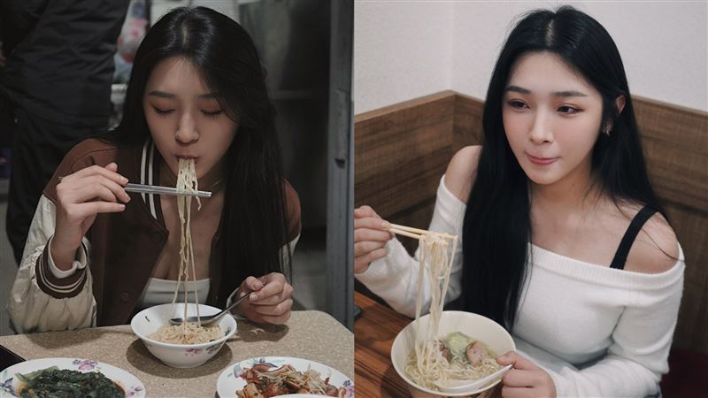 南投「吃麵正妹」IG找到了　私下美照曝光