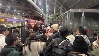 台灣燈會試營運　首週末機捷湧近30萬人次