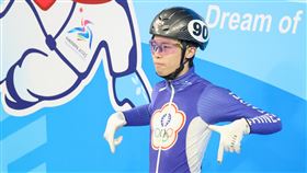 蔡嘉瑋在男子1500公尺與強權中國、韓國選手一起闖進A組決賽，最終以2分24秒309收下第7名。（圖／中華奧會提供）