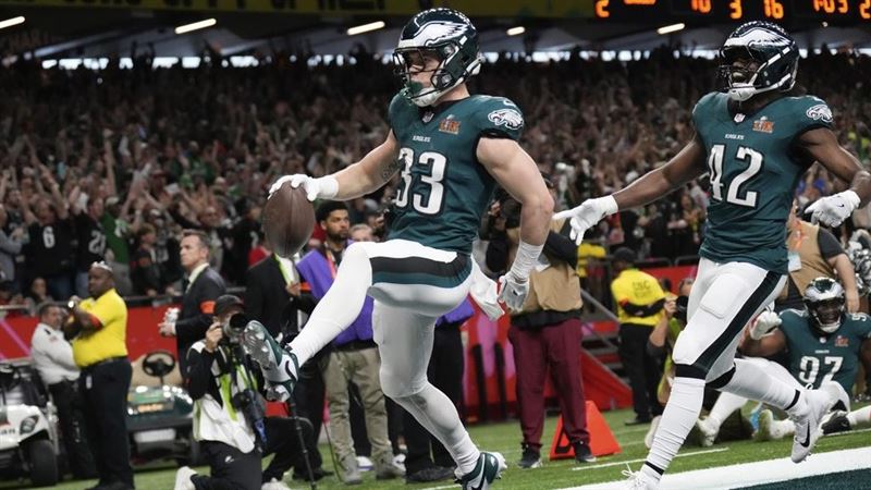 老鷹新秀首次達陣　超級盃壽星史上第一人