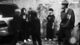 獅子林大樓接連傳出青少年鬥毆。（圖／取自黑色豪門企業）