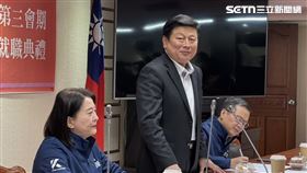 國民黨團三長就職典禮，傅崐萁、王鴻薇、羅智強，黃國昌受邀出席。(圖/記者陳怡潔攝影)
