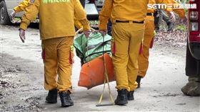 花蓮林嫌將楊男殺害後，與楊姓共犯將遺體棄置銅門部落山谷。（圖／翻攝畫面）