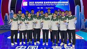 2025亞洲羽球混合團體錦標賽11日將開打，台灣隊由林俊易、王齊麟領銜出擊。（圖／翻攝自中華羽協臉書粉專）