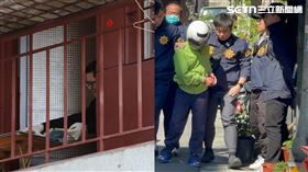 警方特別將兇嫌隔離在半開門的房間內，冷落5個多小時。（圖／記者洪正達攝影）