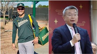 林家正延續美職感謝會長　蔡其昌：很拍謝