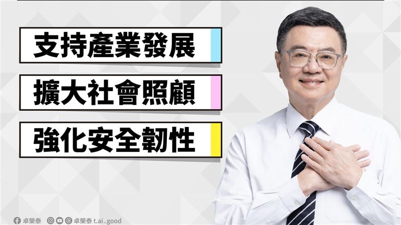 立法新會期　卓揆拋優先法案「3大方向」