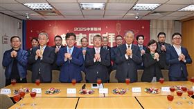 ▲中職新春團拜，會長蔡其昌及各球團代表都出席。（圖／中華職棒提供）