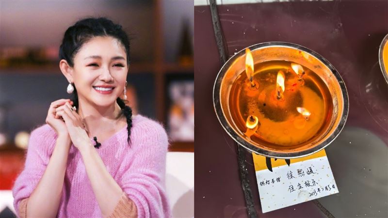 寺廟驚見「大S供燈」！祝福語只有4字