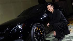 修杰楷今天出席輪胎新品發表會。（圖／普利司通提供）