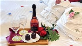 福容花蓮店海景客房賞日出品紅酒!浪漫微醺$3899起。（圖／飯店旅宿業者提供）