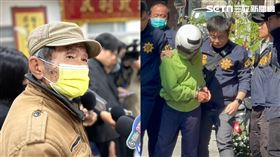 與張介宗有50年好交情的兒時玩伴洪姓老翁現身，表示無法想像囡仔伴會變殺人魔。（圖／記者簡榮良攝影）
