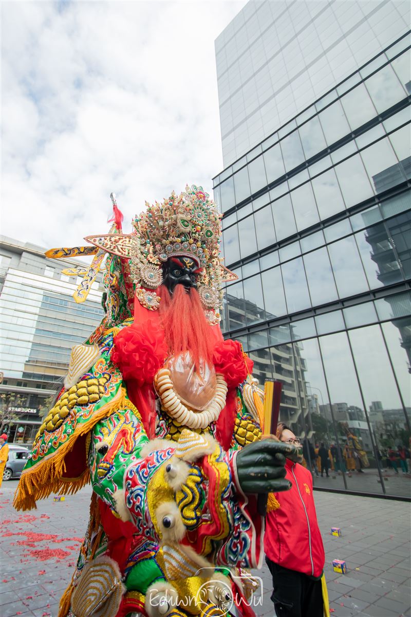 三立電視《寶島神很大》接任青山王副爐主（照片提供：小吳）