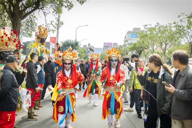 三立電視《寶島神很大》接任青山王副爐主（照片提供：小吳）