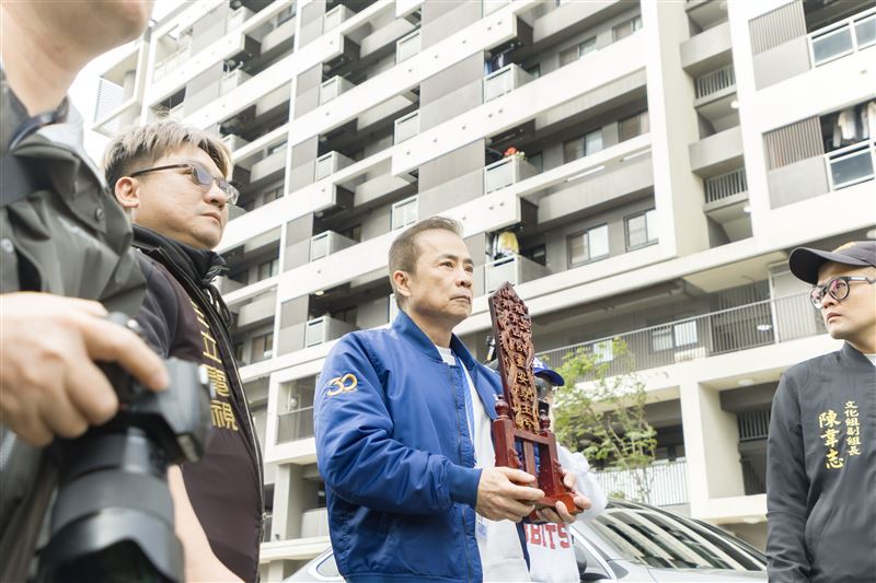 三立電視《寶島神很大》接任青山王副爐主（照片提供：小吳）