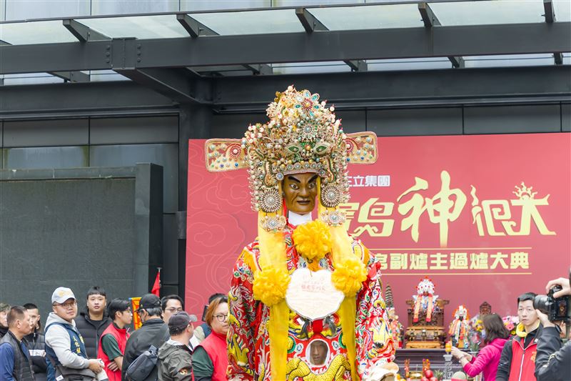 三立電視《寶島神很大》接任青山王副爐主（照片提供：小吳）