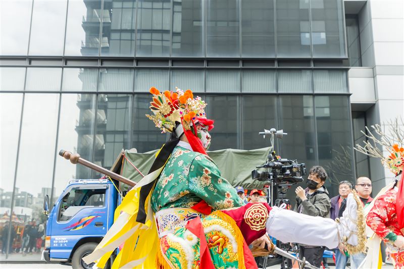 三立電視《寶島神很大》接任青山王副爐主（照片提供：小吳）