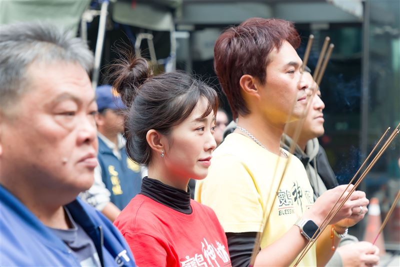 三立電視《寶島神很大》接任青山王副爐主（照片提供：小吳）