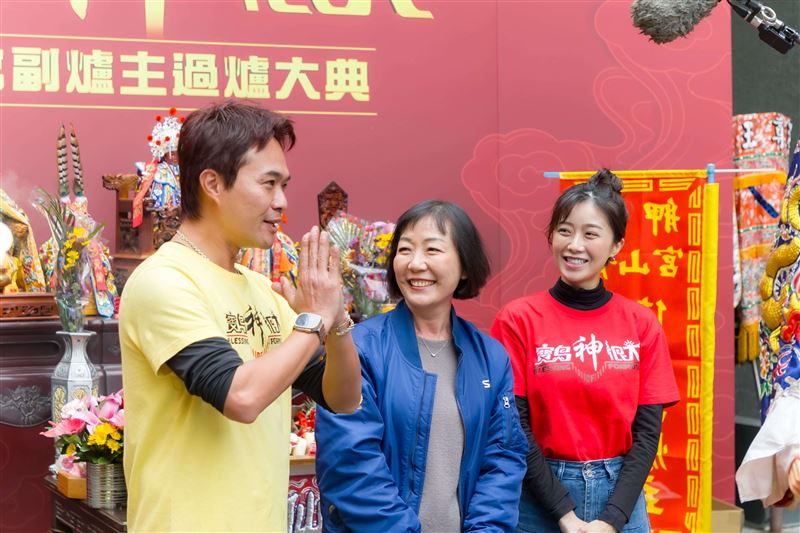 三立電視《寶島神很大》接任青山王副爐主（照片提供：小吳）