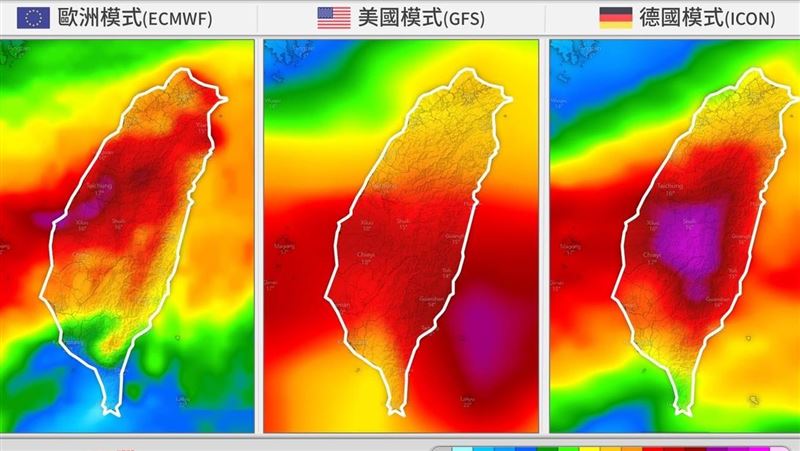 「一片橘紅到發紫」炸3天春雨這波超有感