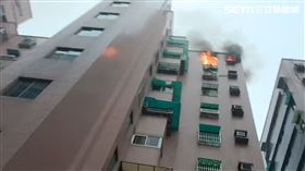 台南,火警,社區,大樓,北區