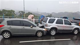 彰化,台74甲線,東外環,車禍,連環車禍（圖／翻攝畫面）