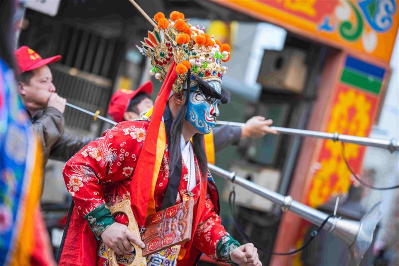 三立電視《寶島神很大》接任青山王副爐主（照片提供：阿賢）