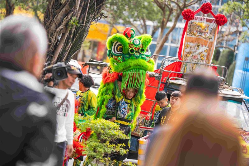 三立電視《寶島神很大》接任青山王副爐主（照片提供：阿賢）