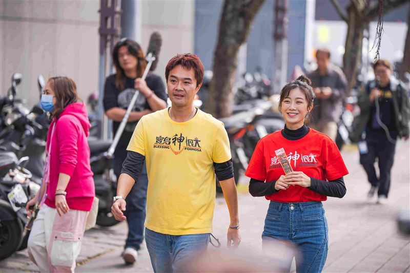 三立電視《寶島神很大》接任青山王副爐主（照片提供：阿賢）