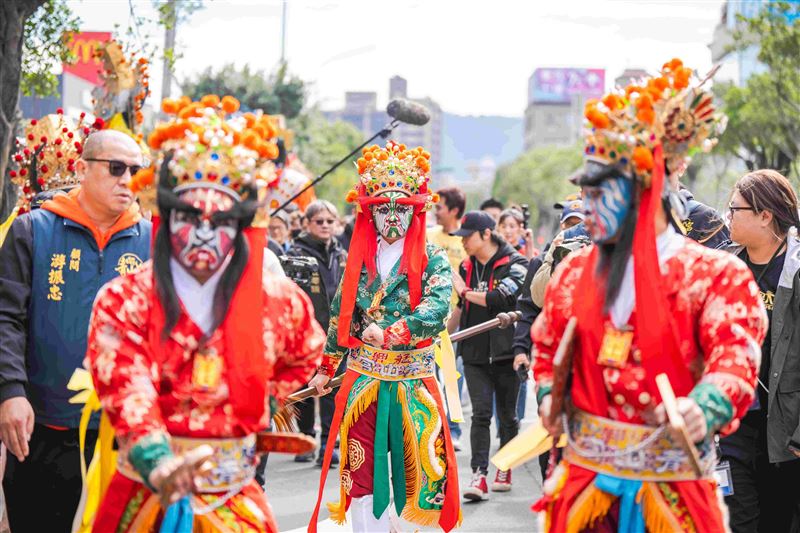 三立電視《寶島神很大》接任青山王副爐主（照片提供：阿賢）