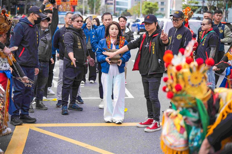 三立電視《寶島神很大》接任青山王副爐主（照片提供：阿賢）