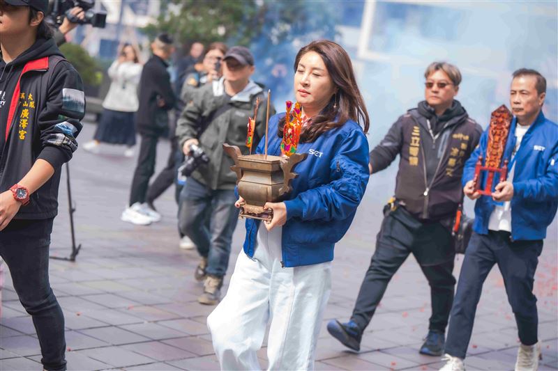 三立電視《寶島神很大》接任青山王副爐主（照片提供：阿賢）