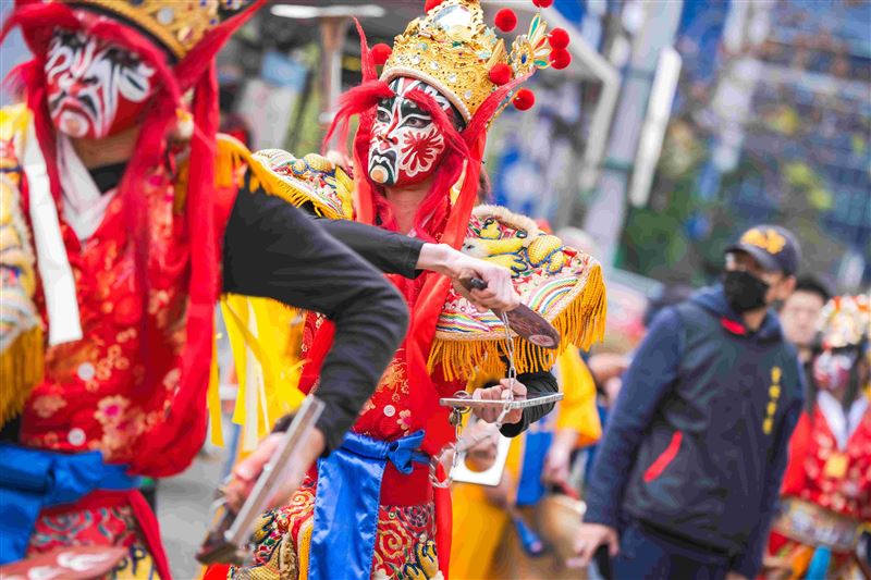 三立電視《寶島神很大》接任青山王副爐主（照片提供：阿賢）