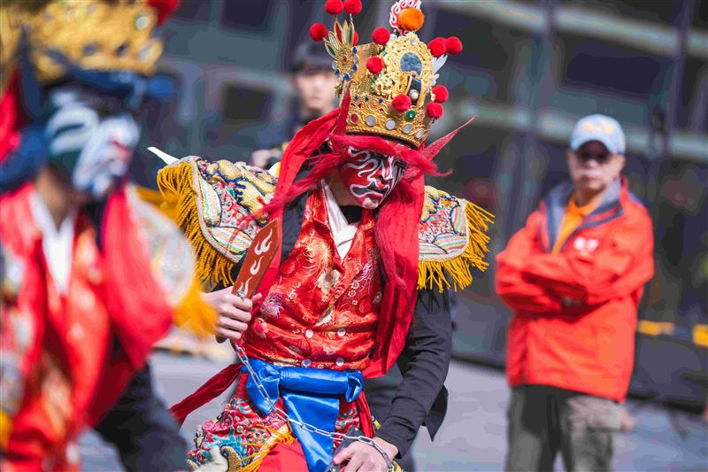 三立電視《寶島神很大》接任青山王副爐主（照片提供：阿賢）