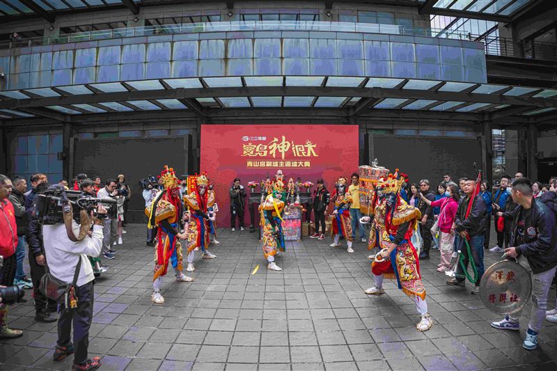 三立電視《寶島神很大》接任青山王副爐主（照片提供：阿賢）