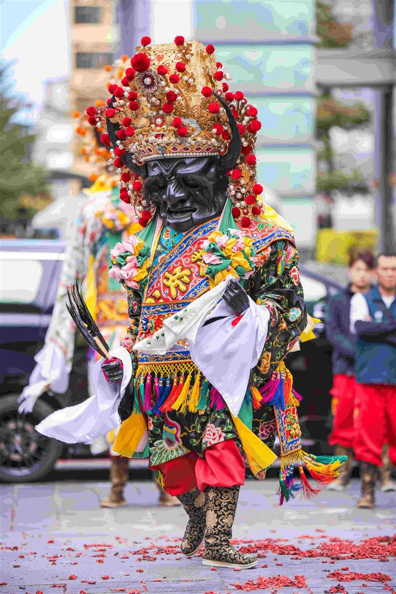 三立電視《寶島神很大》接任青山王副爐主（照片提供：阿賢）