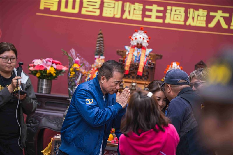 三立電視《寶島神很大》接任青山王副爐主（照片提供：阿賢）