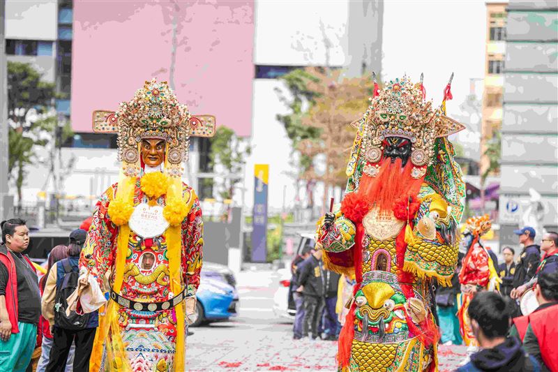 三立電視《寶島神很大》接任青山王副爐主（照片提供：阿賢）