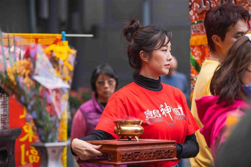 三立電視《寶島神很大》接任青山王副爐主（照片提供：阿賢）