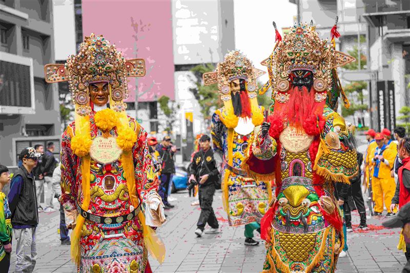 三立電視《寶島神很大》接任青山王副爐主（照片提供：阿賢）