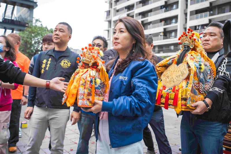 三立電視《寶島神很大》接任青山王副爐主（照片提供：阿賢）