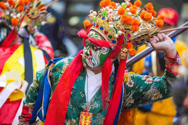 三立電視《寶島神很大》接任青山王副爐主（照片提供：阿賢）
