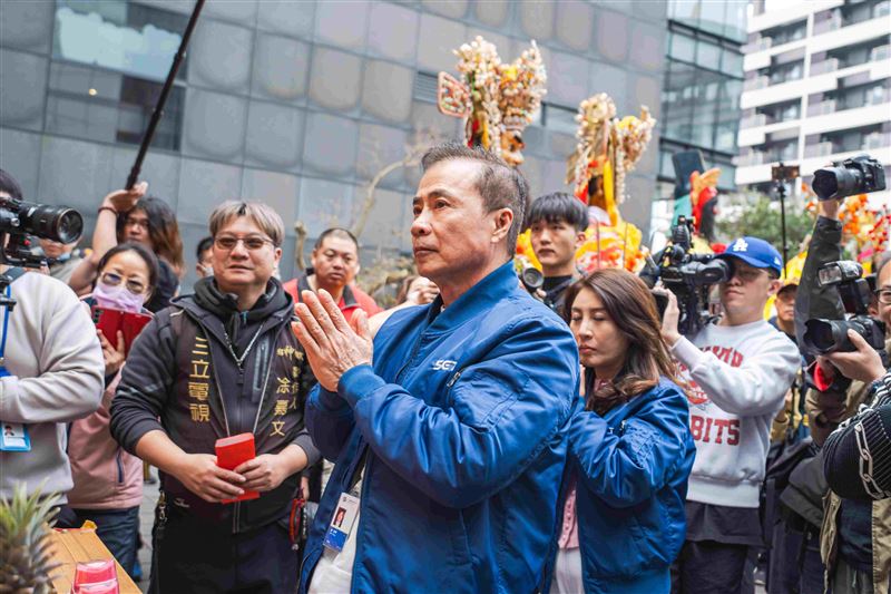 三立電視《寶島神很大》接任青山王副爐主（照片提供：阿賢）