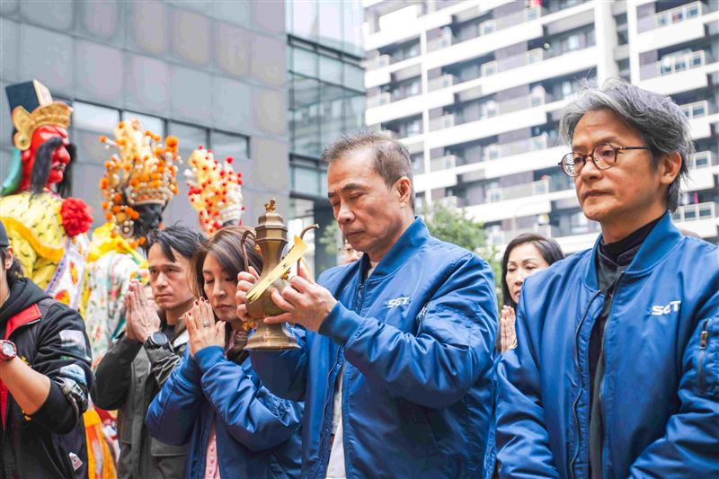 三立電視《寶島神很大》接任青山王副爐主（照片提供：阿賢）