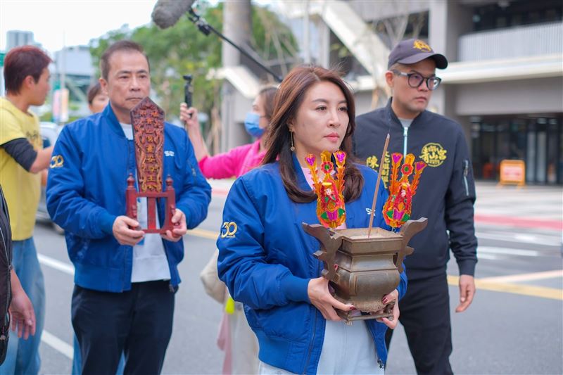 三立電視《寶島神很大》接任青山王副爐主（照片提供：宣婷）