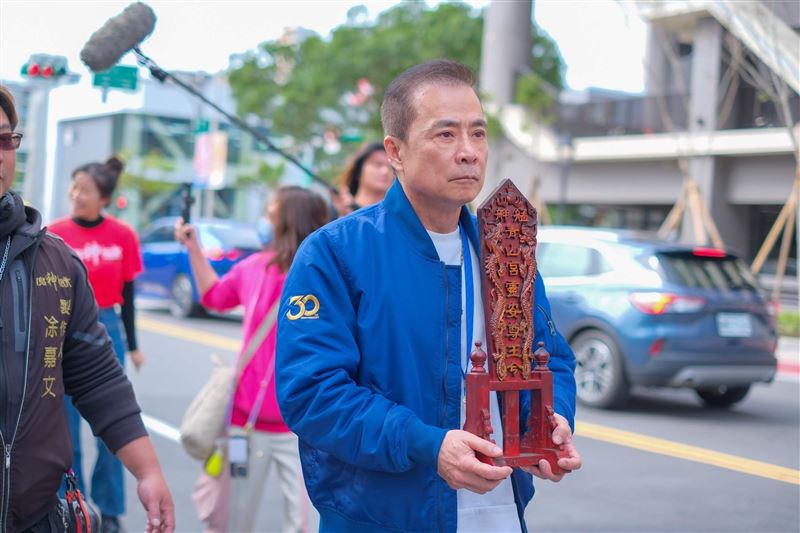 三立電視《寶島神很大》接任青山王副爐主（照片提供：宣婷）