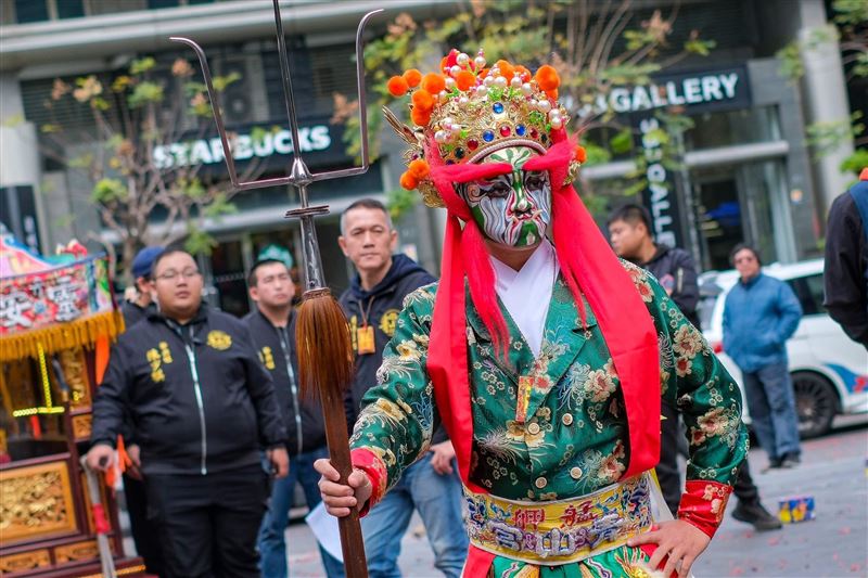 三立電視《寶島神很大》接任青山王副爐主（照片提供：宣婷）